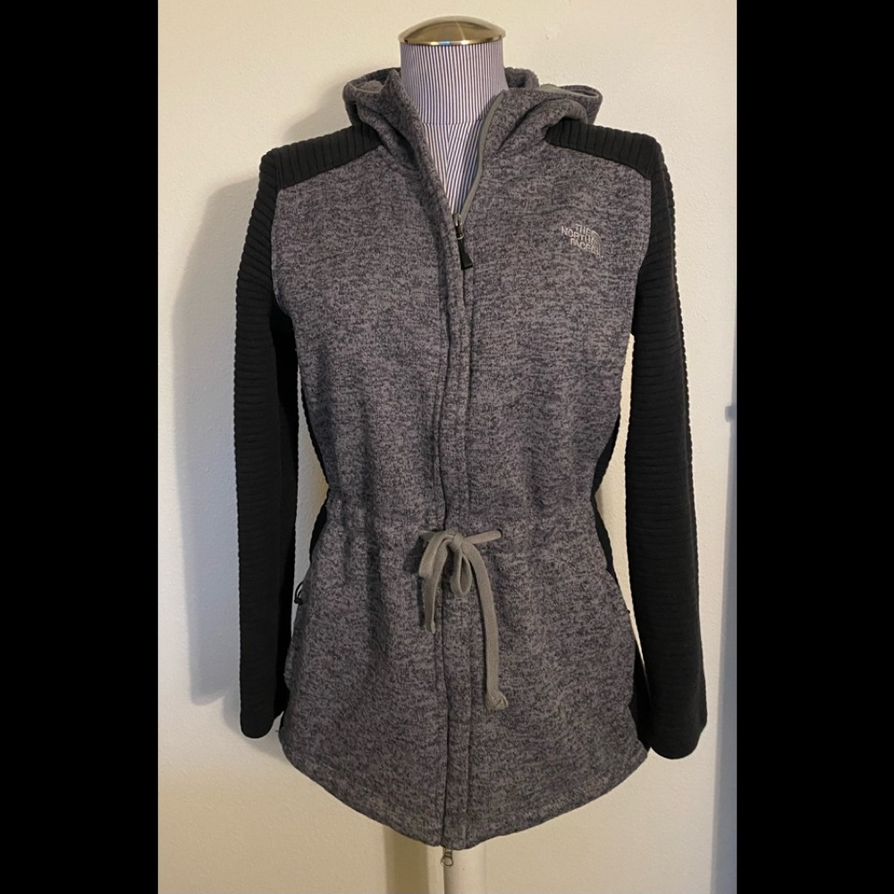 North Face hooded Full Zip Jacket